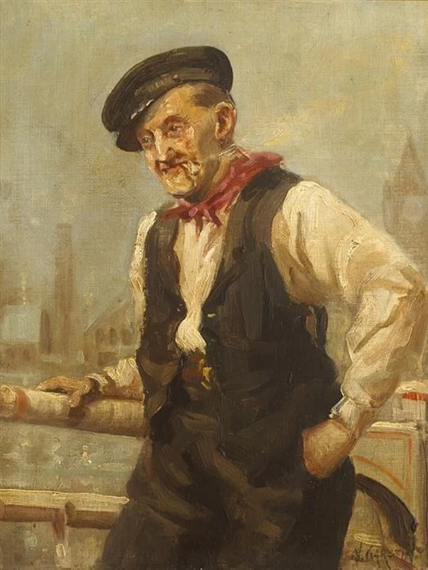 Uomo con la pipa